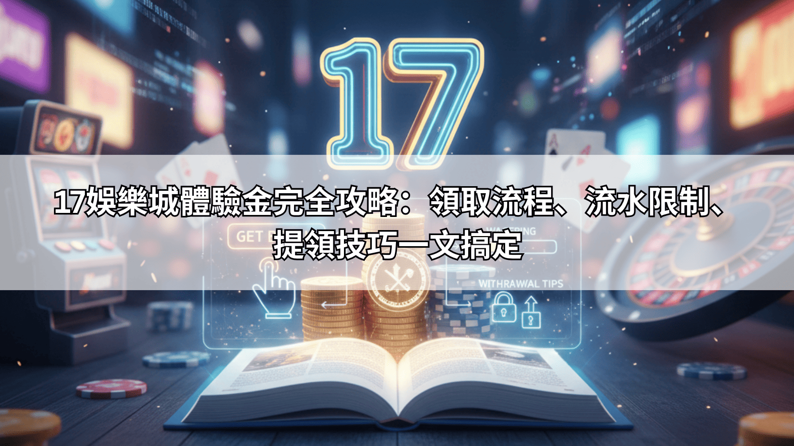 17娛樂城體驗金完全攻略：領取流程、流水限制、提領技巧一文搞定